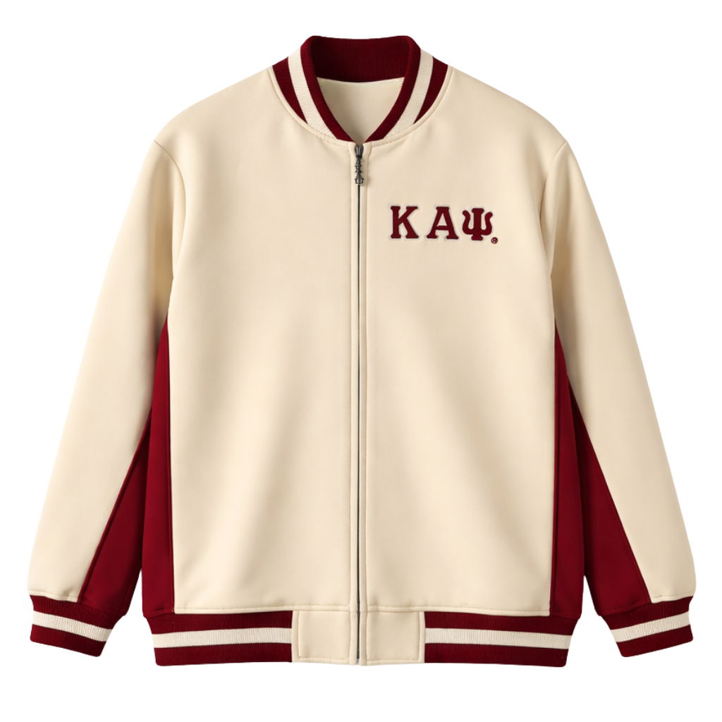 Kappa Cream Air Tech Fleece Warm Up Jacket
