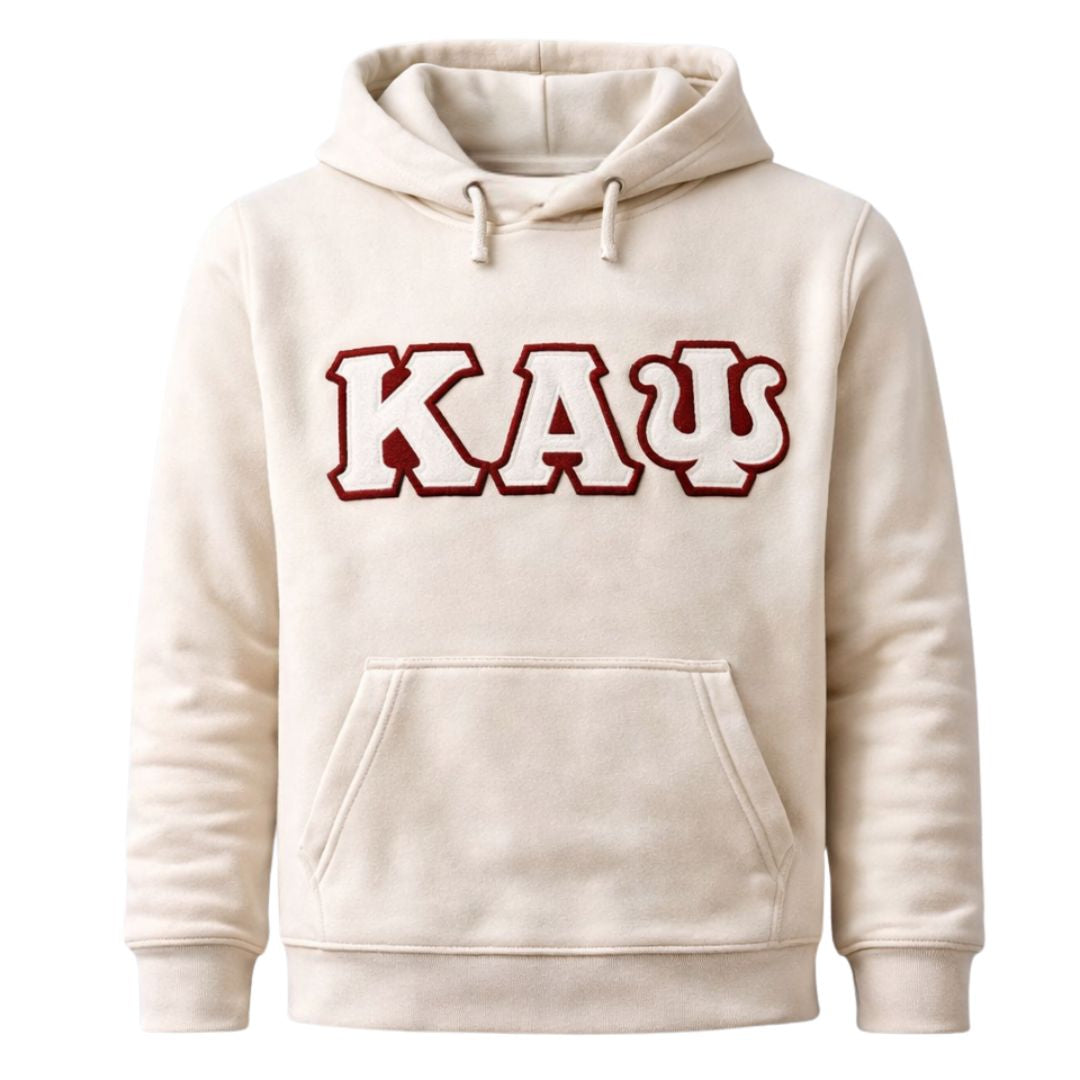 Kappa Krimson Kream Chenille Hoodie