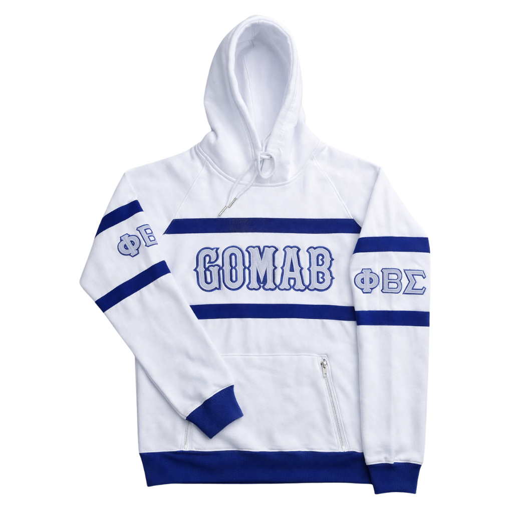 Phi Beta Sigma White GOMAB Hoodie