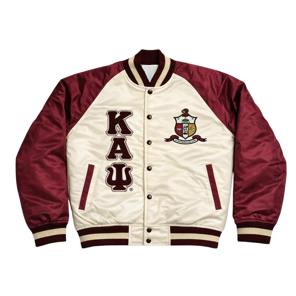 Kappa Krimson & Kream Bomber Jacket