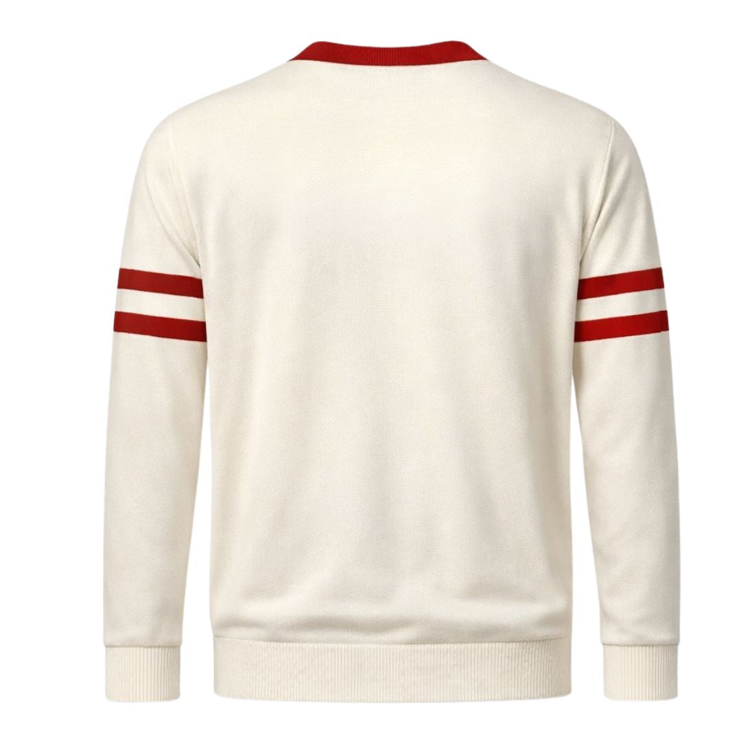 Kappa Cream Cardigan