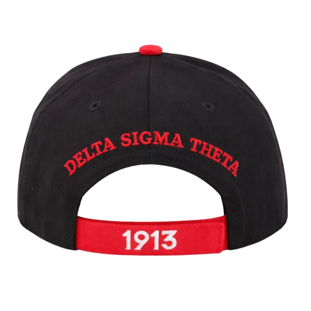 DST Letter Ball Cap  Black