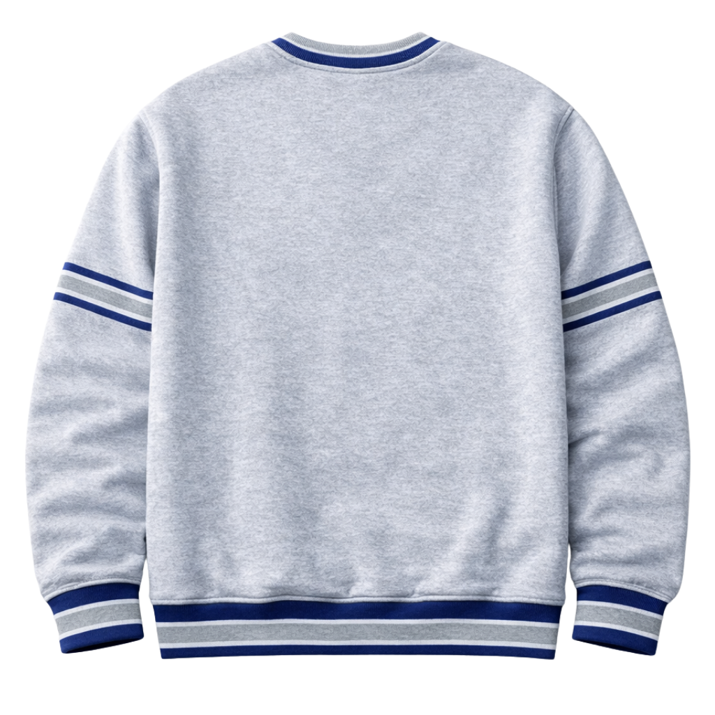 Phi Beta Sigma grey chenille Crewneck sweatshirt