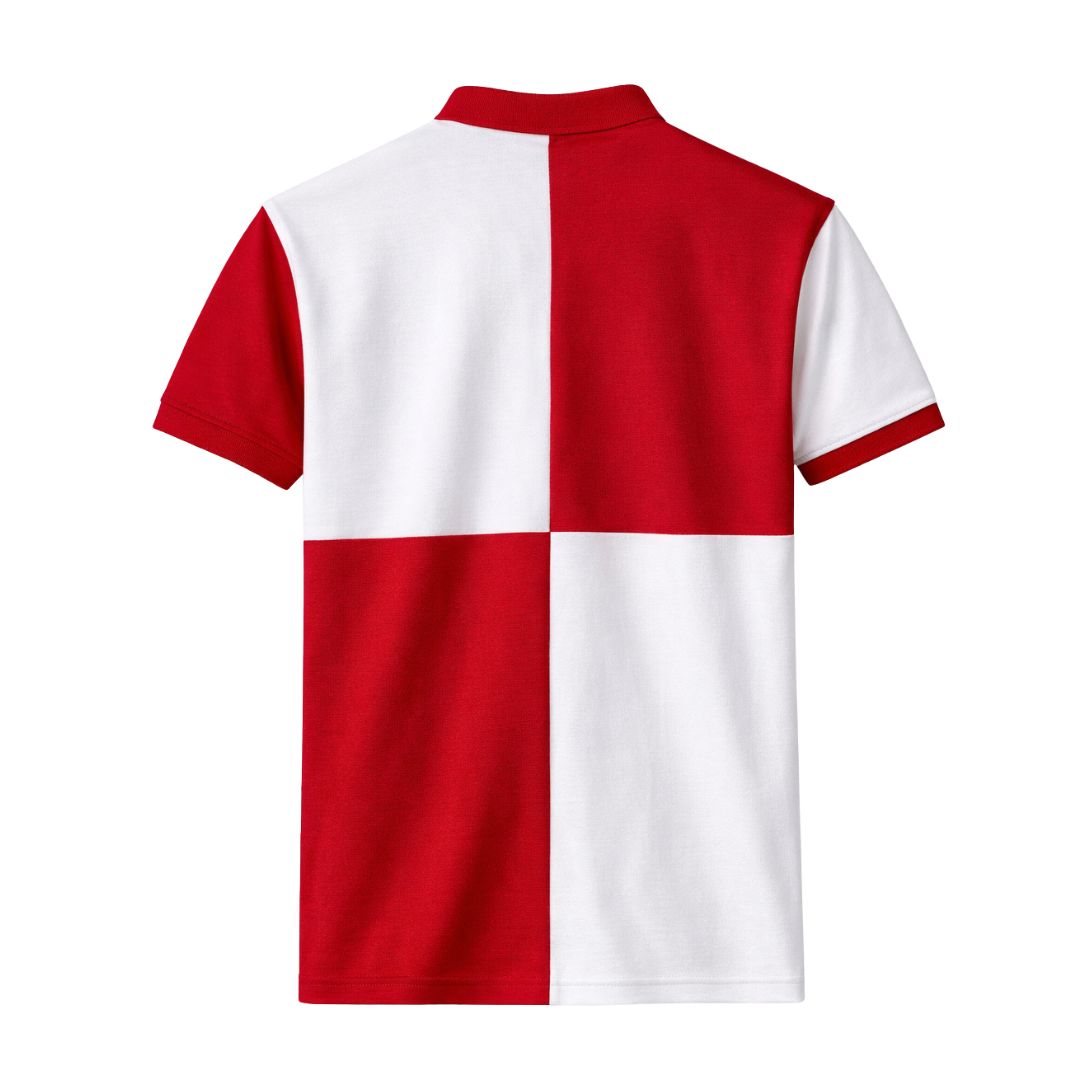 Color Block Kappa Polo