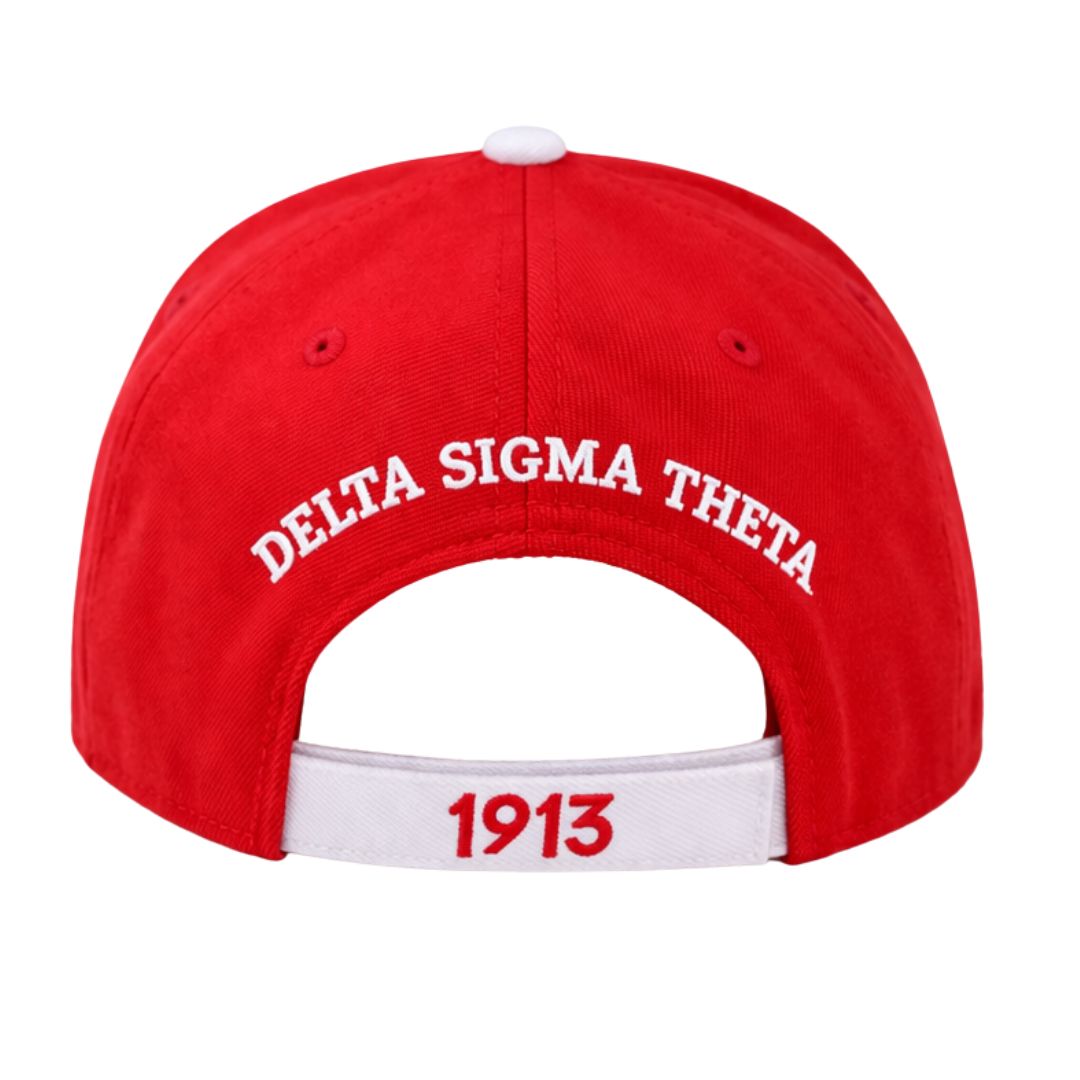 DST Letter Ball Cap Red