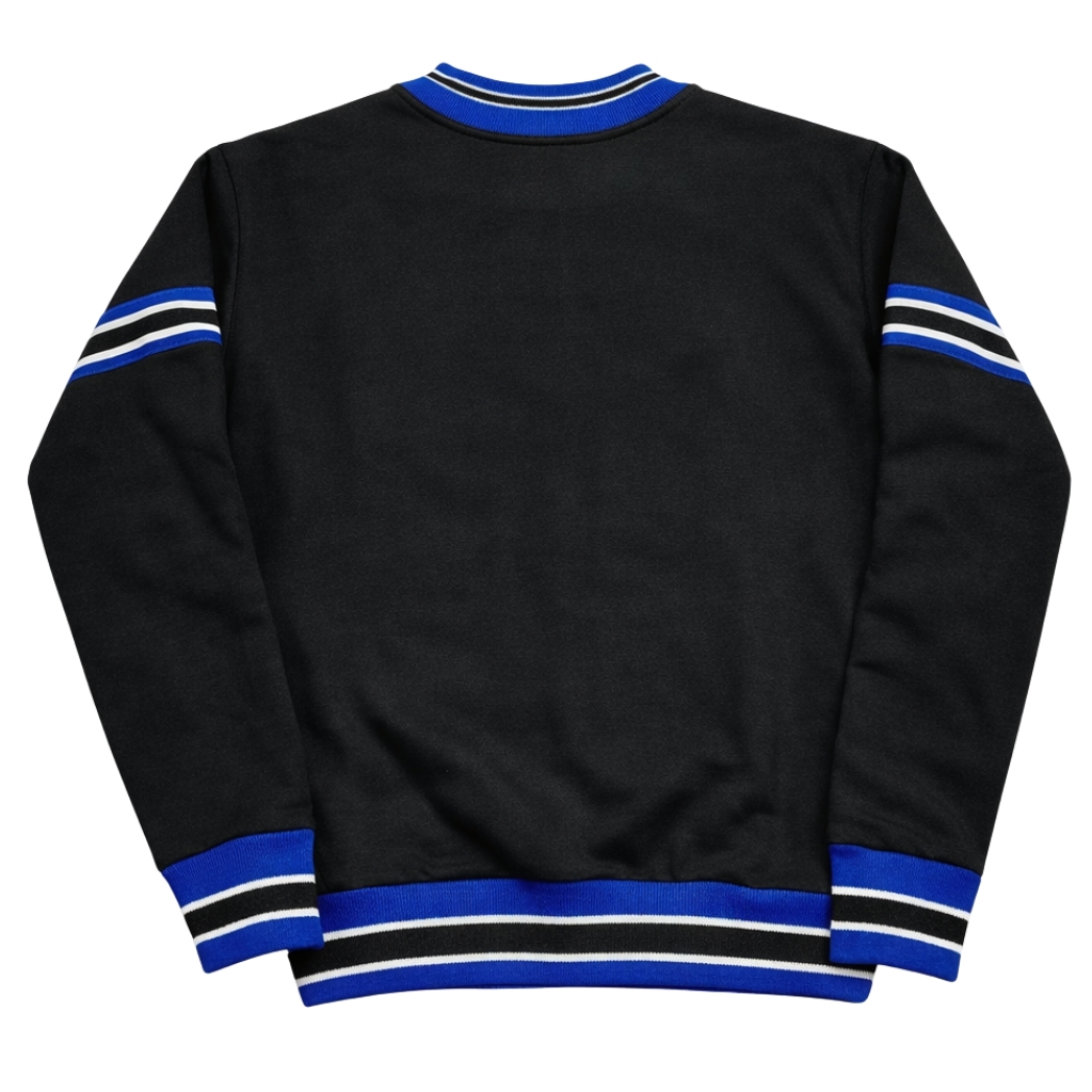 Phi Beta Sigma Black Chenille Crewneck sweatshirt