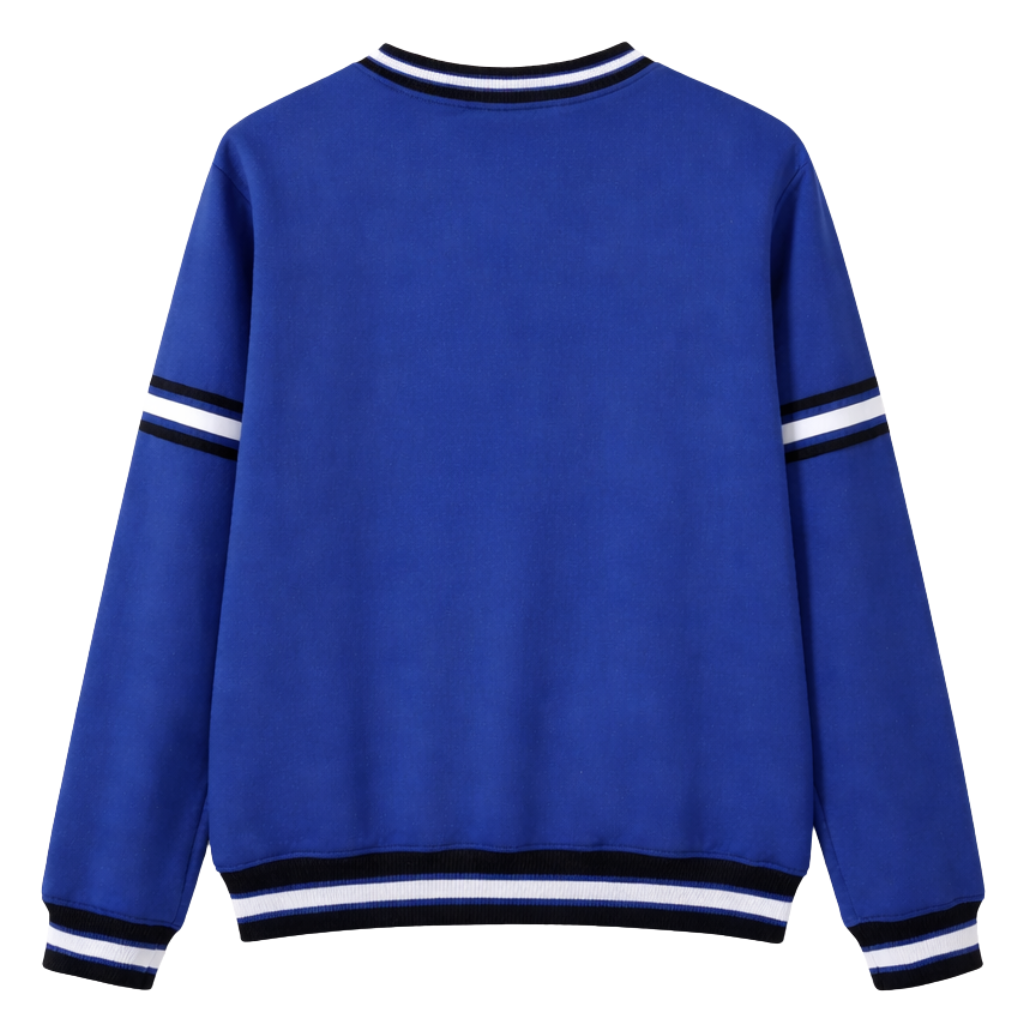Phi Beta Sigma Blue "Sigma" Chenille Crewneck