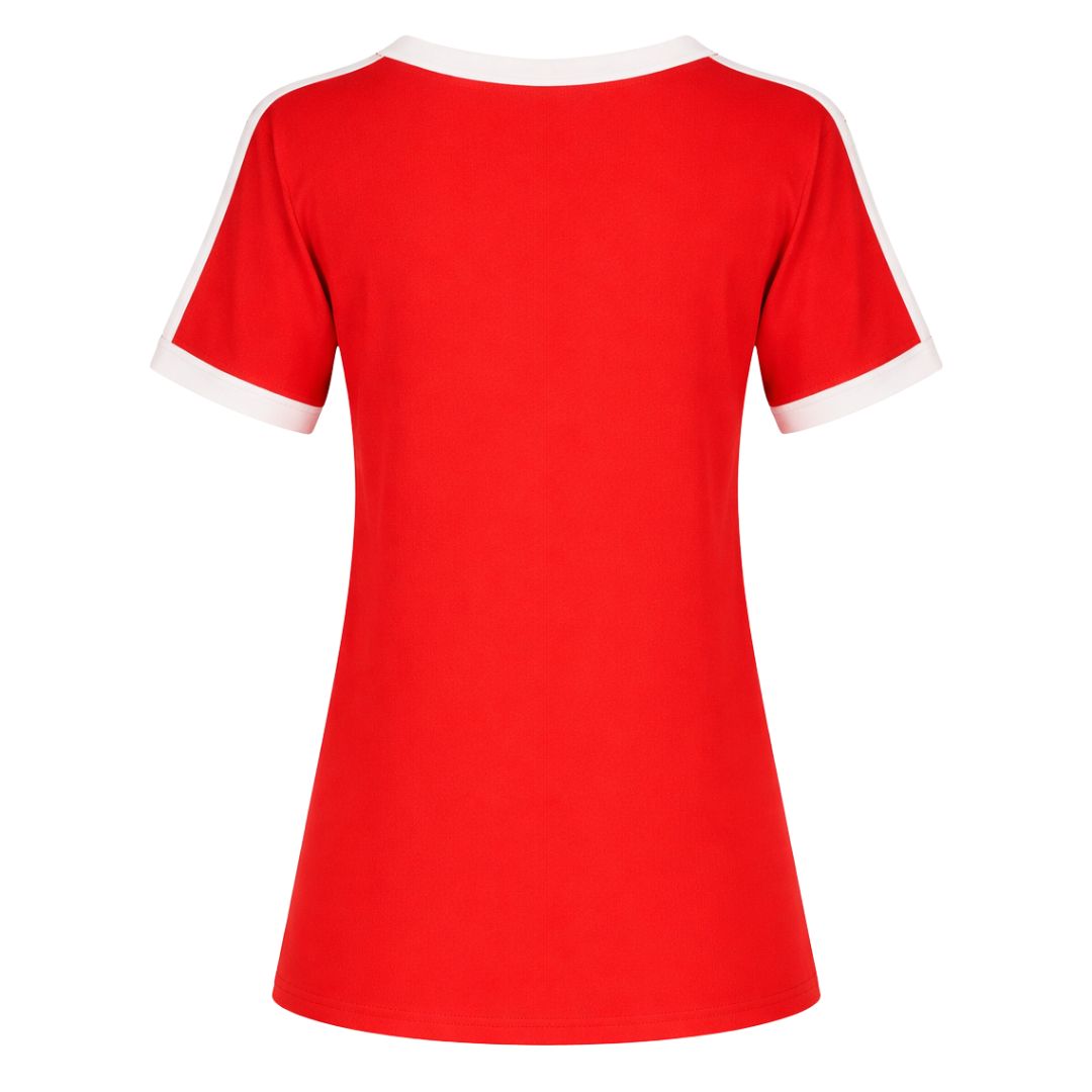 Delta Chenille ringer t-shirt
