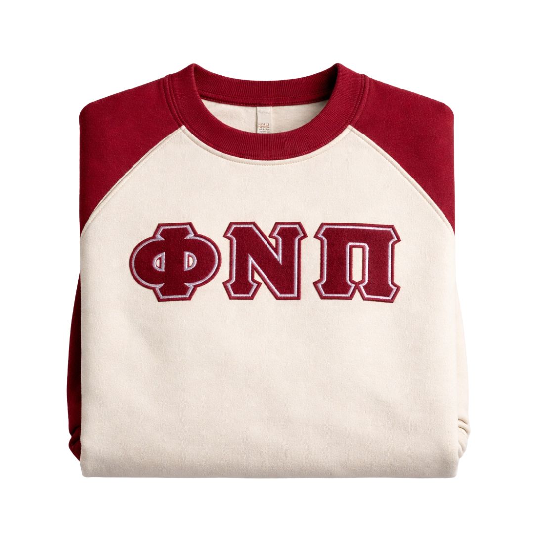 ΦΝΠ Raglan Chenille Sweatshirt