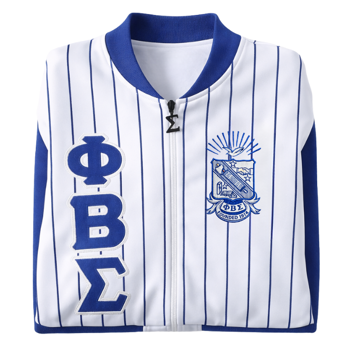Sigma Pinstripe Tech Track Jacket