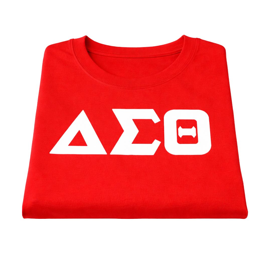 DST Glitter Dry Fit Tee Red