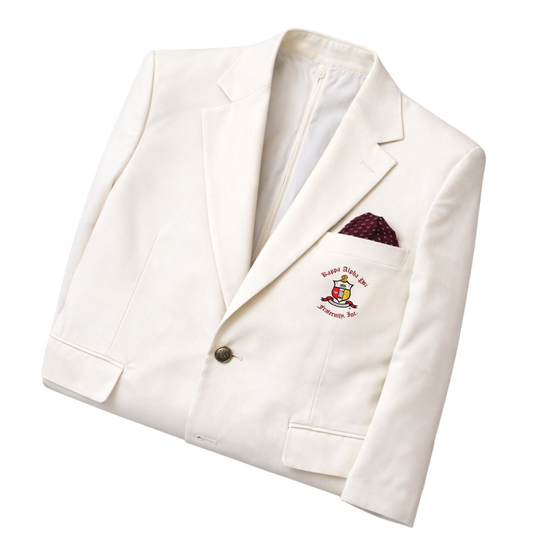 Kappa Alpha Psi Official Cream 50 Year Member Blazer Big & Tall (2-button)