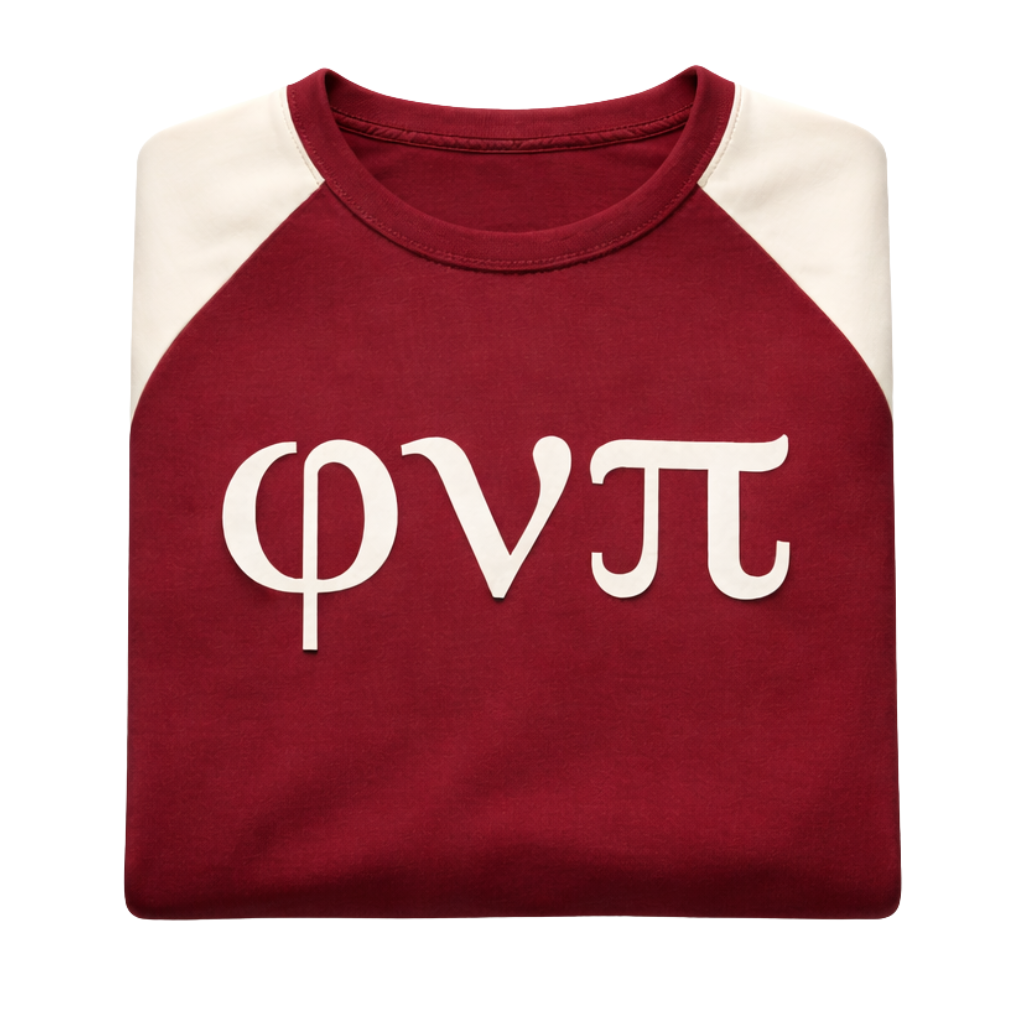 Phi Nu Pi Krimson Premium Raglan T-Shirt